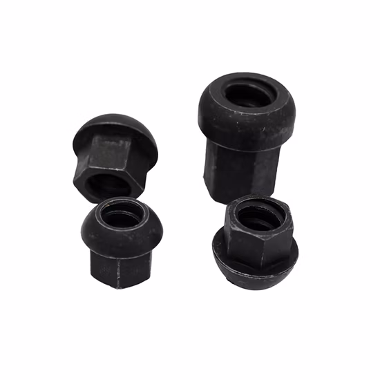 熱間圧延ねじ鋼棒に使用される M20/25mm 炭素鋼球面ナットおよびドーム型ナットおよびアンカー プレート